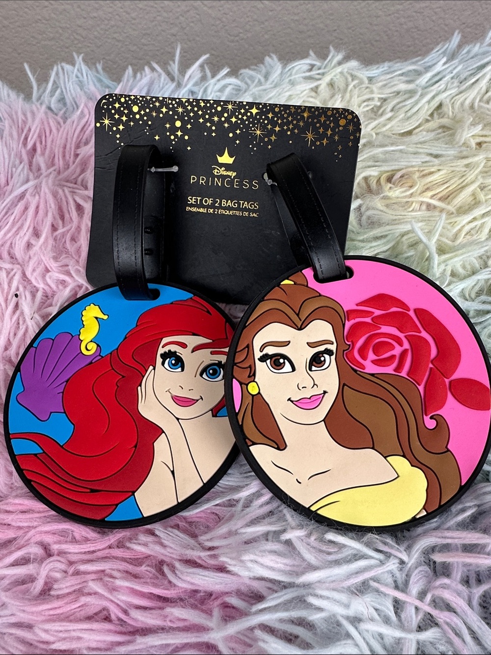 NWT DISNEY Princess Luggage Tags